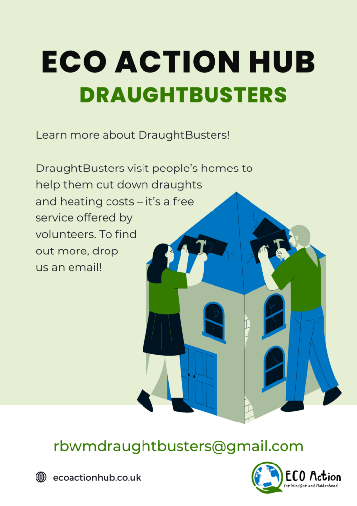 Draughtbusters help you save energy and save money in your home!