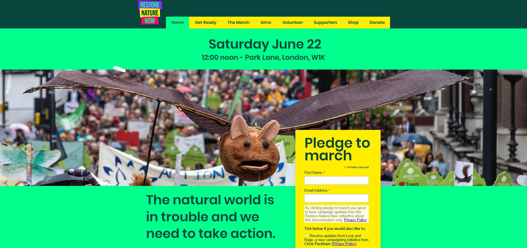 A letter from Chris Packham